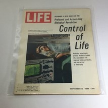 VTG Life Magazine - September 10 1965 - Biological Revolution Control of Life - £9.90 GBP