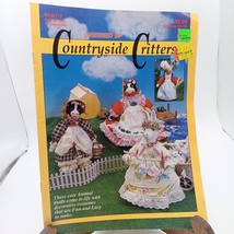 Vintage Animal Doll Patterns, Dressed Up Countryside Critters BKW173, Wa... - $8.80