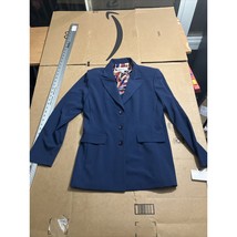 Danny Nicole Blue Navy Blazer Coat Dress Jacket Size 8 NWT, Women&#39;s Workwear - £19.08 GBP