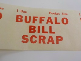 Vintage Unused Buffalo Bill Scrap Tobacco Cigars Labels on a Roll - $19.95