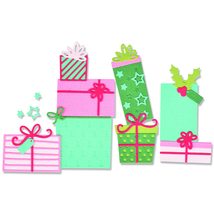 Sizzix Sizzx Thinlits Die Set 21PK Festive Gifts by Lisa Jones | 665947 | Chapte - £7.85 GBP