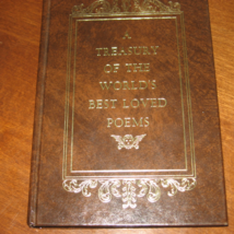 A Treasury of the World&#39;s Best Loved Poems-Avenel Books-Hardcover-NY-1961 - $8.00