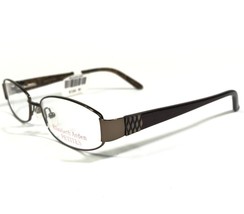 Elizabeth Arden EA PT67-1 Eyeglasses Frames Brown Rectangular Full Rim 52-15-135 - £18.51 GBP
