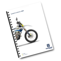 HUSQVARNA 2024 - FE 350s - OWNERS MANUAL - REPRINTED COMB BOUND - $25.14