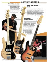 Fender Jazz Bass Artist Series Reggie Hamilton Jaco Pastorius advertisement 2B - $4.00