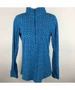 Columbia Sportswear Women’s Half Zip Sweatshirt Size XS Blue B11 - £7.48 GBP