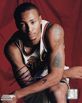 Rashard Lewis signed Seattle Supersonics basketball 8x10 photo COA - £54.26 GBP