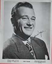 John Wayne Signed Autographed Photo - Duke w/COA - £1,563.56 GBP