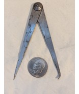 Vintage L S Starrett 6.5&quot; Leg Outside Calipers Steel USA - $27.14 CAD