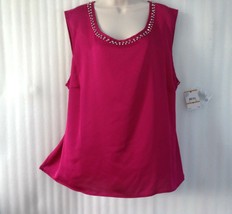 Nipon Boutique Women&#39;s Plus Blouse size 26/24/3X Pink Tunic Boho Top NWT... - $27.72