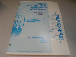 1973 Evinrude Servizio Negozio Riparazione Manuale 85 HP Starlite 85393 OEM Boat - £47.91 GBP
