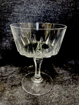 Set Of 4 - Crystal Stem Dessert Glasses 4.5” Tall 3 3/8” Diameter EUC - $15.84