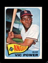 1965 TOPPS #442 VIC POWER NM ANGELS UER *X74602 - $8.82