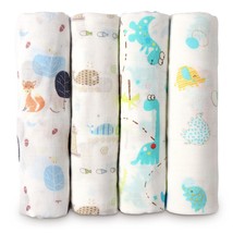 Swaddle Blanket, Muslin Swaddle Blankets For Boys And Girls, Baby Receiving Swad - £43.49 GBP