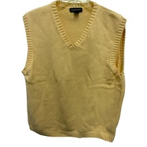Lands' End Men's Large 42-44 cotton Sweater Vest Yellow V-Neck knit golf... - €24,47 EUR Lands' End Men's Large 42-44 cotton Sweater Vest Yellow V-Neck knit golf... - €24,47 EUR