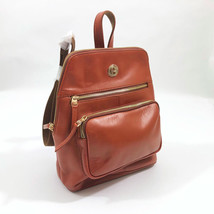 Pure Luxuries London Verbena Leather Backpack Bloomsbury Collection 11x1... - $60.65