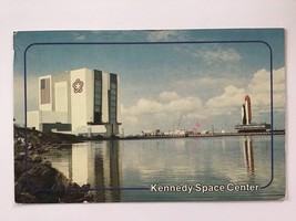 ✍️ collectible POSTCARD posted w/STAMP ✉️  KENNEDY SPACE CENTER 1990 Flo... - £1.91 GBP