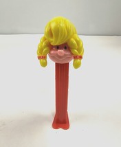 Vintage Pez Pals Blonde Girl with Braided Pigtails Retired Made in Slovenia - $3.99