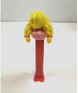 Vintage Pez Pals Blonde Girl with Braided Pigtails Retired Made in Slovenia - £3.11 GBP