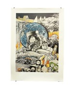 Vtg Siegfried Gerhard Reinhardt Lithograph Technology Abstract Art Print... - €16,34 EUR