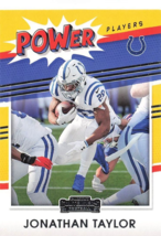 2021 Contenders Power Players Jonathan Taylor #PP-JTA Indianapolis Colts A167 - £0.77 GBP