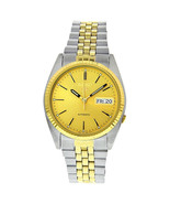 Seiko 5 SNXJ92 Men Watch Automatic Two-Tone Gold Dial Stainless-Steel Wr... - $24,019.69 MXN