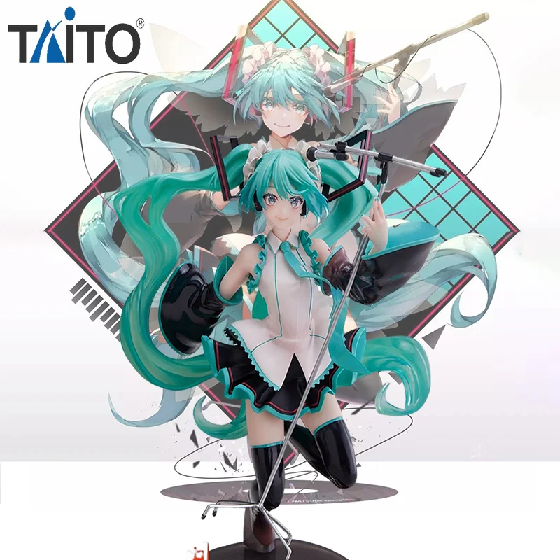Original TAiTO AMP+ 18CM HATSUNE MIKU Birthday 2023 Ver. PVC 、Anime Figu... - £46.72 GBP