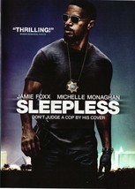 Sleepless DVD Jamie Foxx Michelle Monaghan Dermot Mulroney - £2.38 GBP