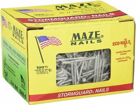 MAZE NAILS S255S-5 Double Hot Dipped Spiral Shank Small Head Siding Nail... - £50.48 GBP