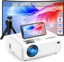 2023 Upgraded Voplls 5G Native 1080P Projector, 380Ansi Outdoor Projector 4K - £166.24 GBP