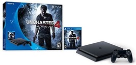 Discontinued Playstation 4 Slim 500Gb Console With The Uncharted 4 Bundle. - £279.53 GBP