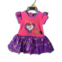 DDG Darlings Girls Infant Baby Size 0 3 Months Tutu Dress Short Sleeve P... - $9.89