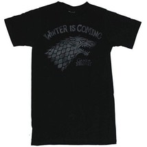 Game of Thrones Winter Is Coming HBO Men Small T-Shirt NEW - £9.81 GBP