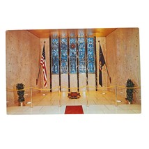 Postcard Chapel Section Memorial Lobby V.F.W. Memorial Building Washingt... - $6.92