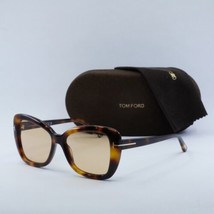 TOM FORD FT1008 53E Shiny Blonde Havana / Photochromic Peach 55-17-140 Sungla... - £149.94 GBP