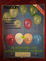 REASON magazine June 1980 Inflation Oil Stocks Hedges Robert Haisman - £13.81 GBP