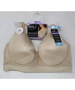 Bali One Smooth U Bounce Control Underwire Bra DF3456 44C BEIGE NWT - €22,01 EUR