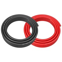 8 Gauge 25Ft Black And 25Ft Red Car Audio Power Ground Soft Touch Wire Cable Set - £31.60 GBP