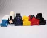 Lot Of 6 Vintage Avon Car Cologne Bottles 5 Empty 1 Is Full Rare Hard To... - $24.52
