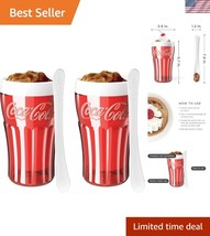 Coca-Cola Slushy Maker - Create Delicious Frozen Drinks in Minutes, 2 Pack - $60.00