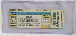 THE EAGLES - ORIGINAL 2008 UNUSED WHOLE FULL CONCERT TICKET 4 ORCHESTRA - £11.85 GBP