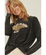 Women's A Mineral Washed Knit Top - $36.50