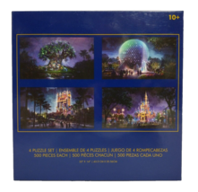 Walt Disney World Exclusive 50TH Anniversary 4 Puzzle Set! 500 Pieces Each! New - £59.77 GBP