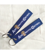 AIR TRAFFIC CONTROLLER Embroidered LUGGAGE BAG TAG ☆ Airplane Aviation K... - $9.89