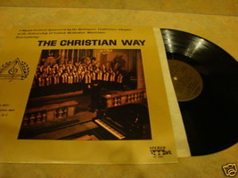 The Christian Way Hymn Baltimore Conference LP record album vinyl vintage - £3.70 GBP