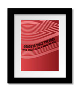 Ruby Tuesday Rock Music Song - Lyrically Inspired Artwork Canvas Print o... - $360.99 MXN+