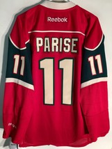 Reebok Premier NHL Jersey Minnesota Wild Zack Parise Red sz M - £33.73 GBP