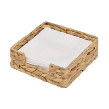 Water Hyacinth Napkin Holder, Wicker Baskets And Serving Tray For Kitchen, Ratta - £19.62 GBP