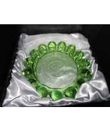 Luminoso Green Glass Ashtray Gorgeous 10" Diameter NIB - €165,85 EUR Luminoso Green Glass Ashtray Gorgeous 10" Diameter NIB - €165,85 EUR