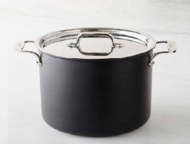 All-Clad NS1 Hard Anodized Bonded Induction Aluminum 4-Quart Covered Soup Pot - £51.11 GBP